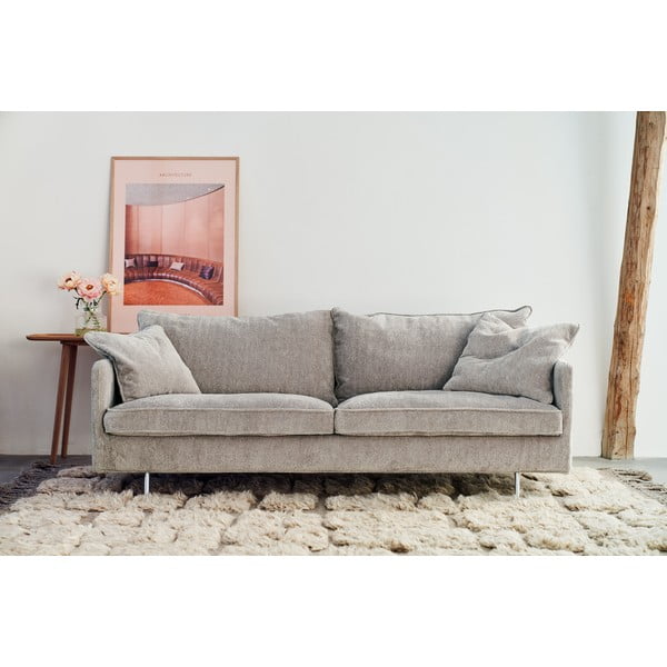 Jasnoszara sofa 216 cm Julia – Sits-image-1