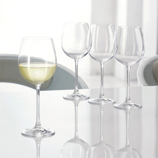 Zestaw 4 kieliszków do białego wina ze szkła kryształowego Nachtmann Vivendi Premium White Wine Goblet Komplet, 387 ml-image-1