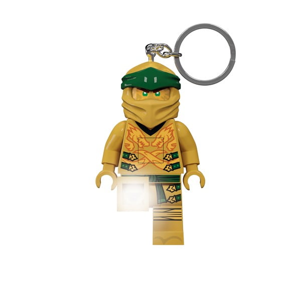 Świecący breloczek LEGO® Ninjago Legacy Gold Ninja