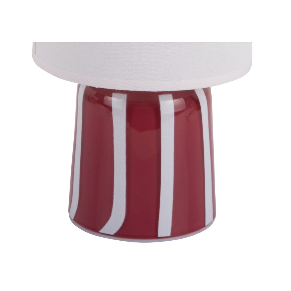 Czerwona metalowa lampa stołowa LED (wysokość 20 cm) Verano LED – Leitmotiv (zdjęcie 4)