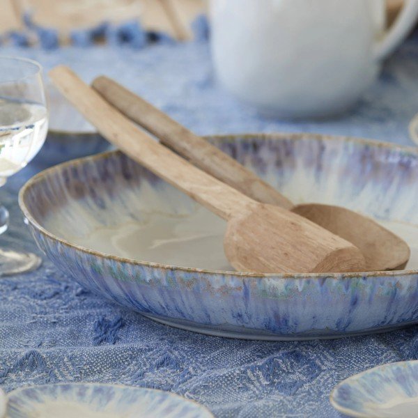 Niebieska kamionkowa misa na owoce Costa Nova Brisa, ⌀ 36 cm-image-1