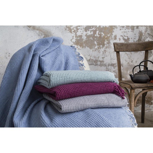 Koc 170x130 cm Waffle collection – Mila Home-image-1