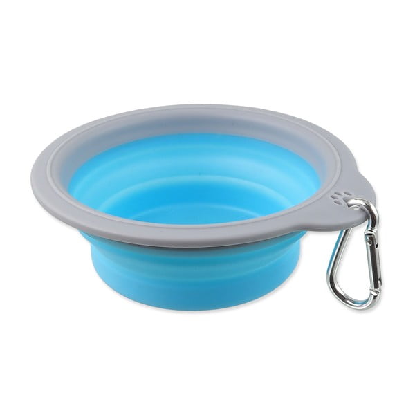 Plastikowa miska podróżna dla psów ø 15 cm  Dog Fantasy – Plaček Pet Products