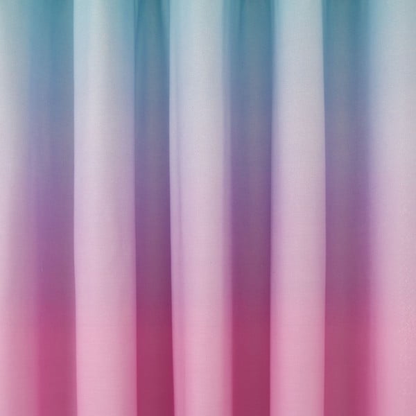 Różowo-fioletowa zasłona dziecięca 2 szt. 168x183 cm Ombre Rainbow Clouds – Catherine Lansfield-image-2