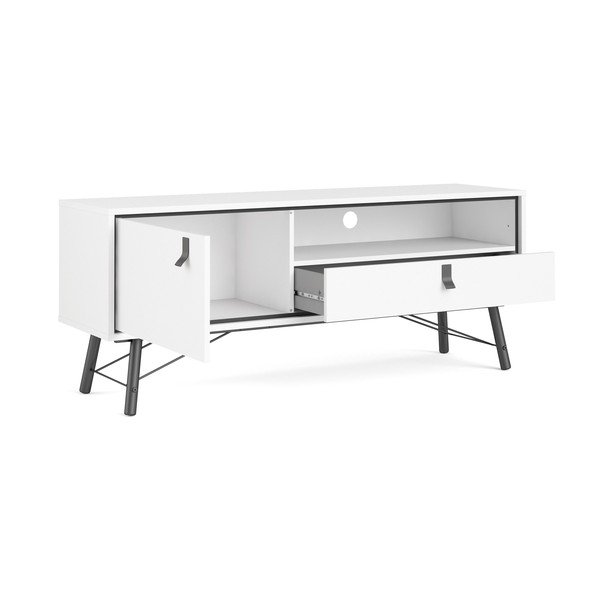 Biały stolik pod TV Tvilum Ry-image-4