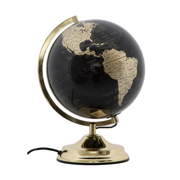 Lampa stołowa w kształcie globusu Mauro Ferretti Globe, ø 25 cm