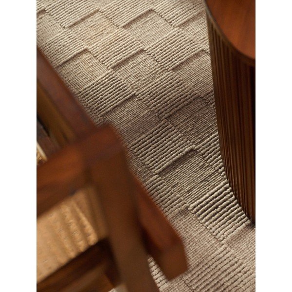 Brązowy wełniany dywan tkany ręcznie 160x230 cm Scala – Villeroy&Boch-image-4