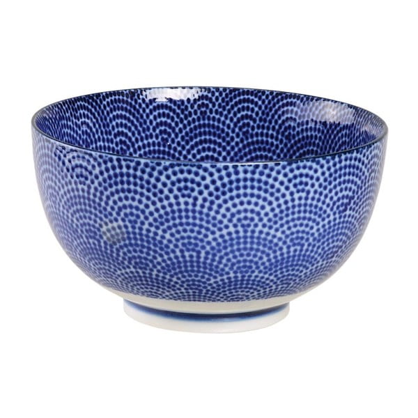 Niebieska porcelanowa miska Tokyo Design Studio Dot, ⌀ 13,2 cm