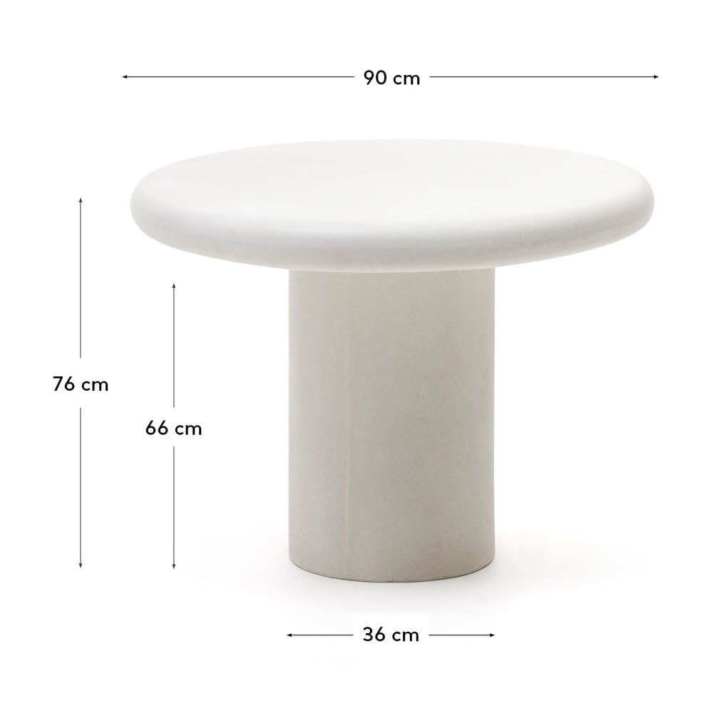 Okrągły stół ogrodowy ø 90 cm Addaia – Kave Home (zdjęcie 6)