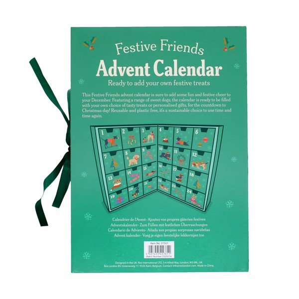 Kalendarz adwentowy 37,5 cm Festive Friends – Rex London-image-4