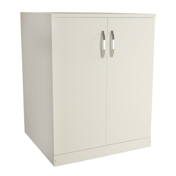 Biała szafka łazienkowa Boxy, 70x90 cm