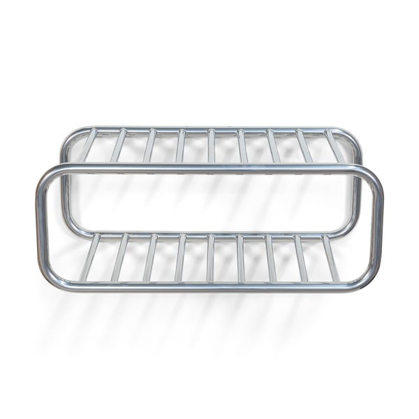 Metalowa wisząca szafka na buty w kolorze srebra 72x28x35 cm Retro – Spinder Design-image-2