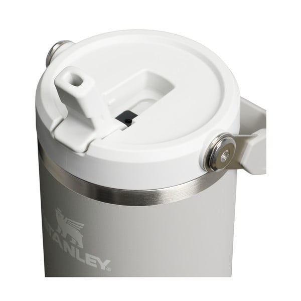 Szarobeżowy termos ze stali nierdzewnej 890 ml IceFlow™ Flip Straw 2.0 Tumbler Ash – Stanley-image-2