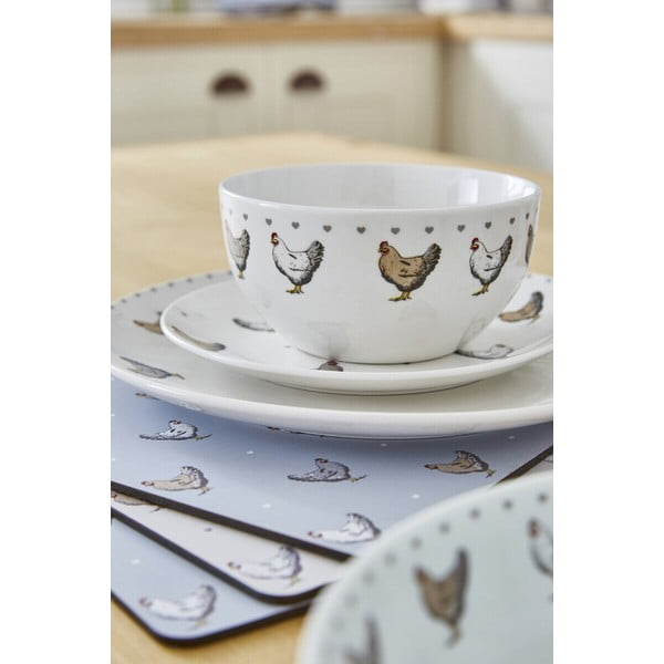 Zestaw 4 korkowych mat stołowych Cooksmart ® Farmer, 29x21 cm-image-3