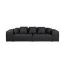 Czarna sofa 320 cm Rome – Cosmopolitan Design