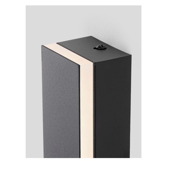 Aluminiowy kinkiet LED w kolorze matowej czerni Colby – Nova Luce-image-1