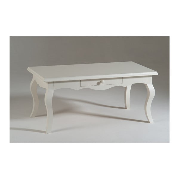 Biały stolik drewniany  Castagnetti Corinne