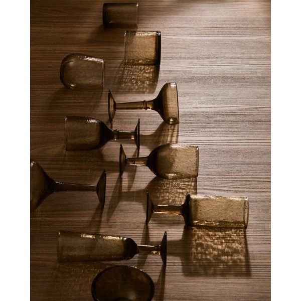 Brązowa szklana miska Sileia – Kave Home-image-4