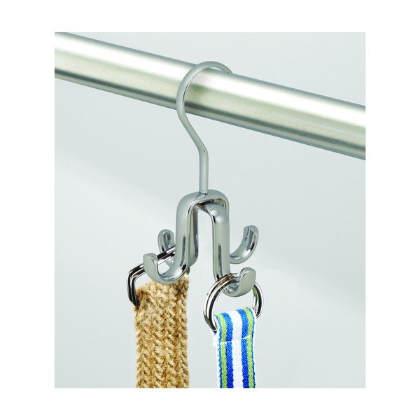 Metalowy wieszak na paski iDesign Axis-image-1