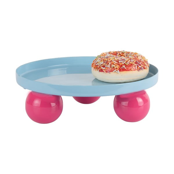 Metalowa taca dekoracyjna ø 20 cm Double Funky – PT LIVING-image-2