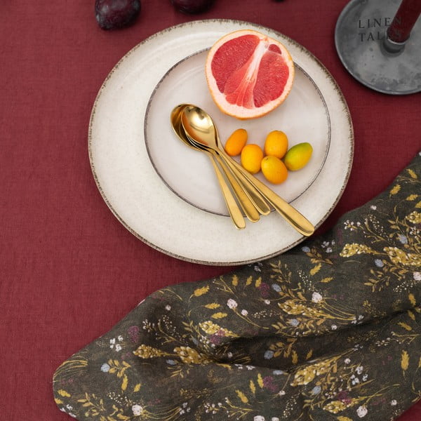 Lniana ścierka 45x65 cm Woodland – Linen Tales-image-2