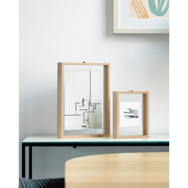 Ramka stojąca w naturalnym kolorze 22,5x31,5 cm Flavina – Kave Home-image-4