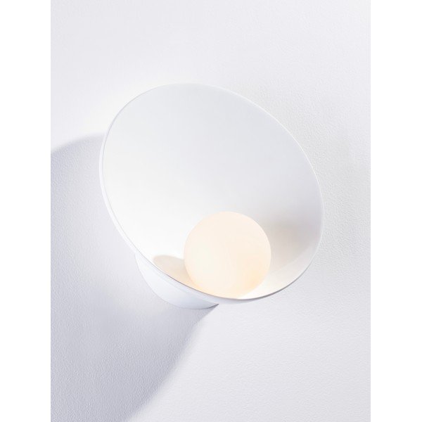 Stalowy kinkiet w matowym białym kolorze Minim – Nova Luce-image-2
