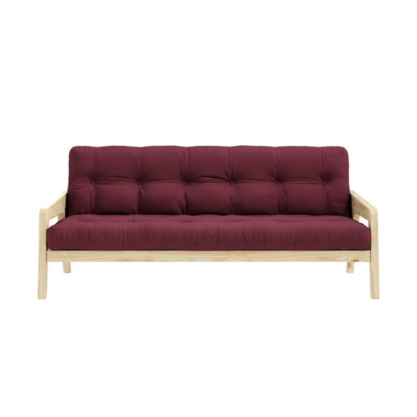 Wielofunkcyjna sofa Karup Design Grab Natural Clear/Bordeaux