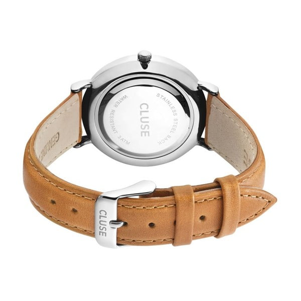 Zegarek CLUSE La Bohéme Silver Stones/White Caramel-image-3