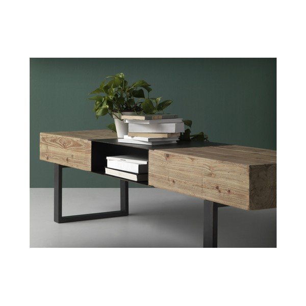 Szafka pod TV z metalowymi nogami Geese Robust, 180x40 cm-image-1