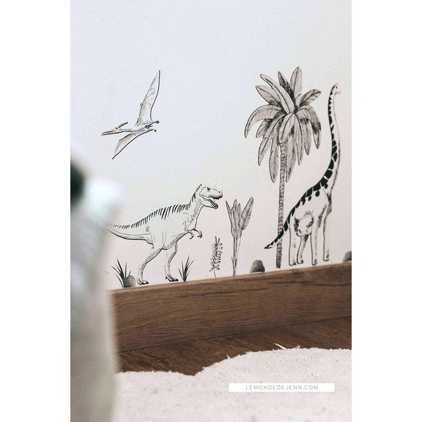 Naklejki dziecięce 30x42 cm Dinosaurs & Plants – Lilipinso-image-1