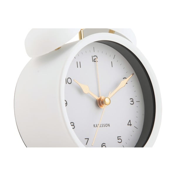 Budzik ø 10 cm Classic Twin Bell – Karlsson-image-3