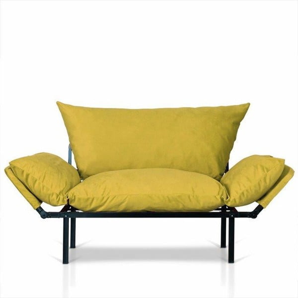 Żółta sofa Kate Louise Quinny