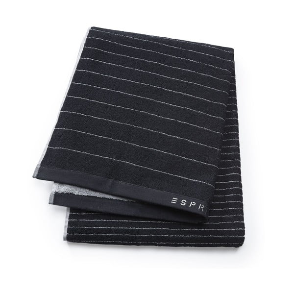 Ręcznik Esprit Grade 70x190 cm, czarny