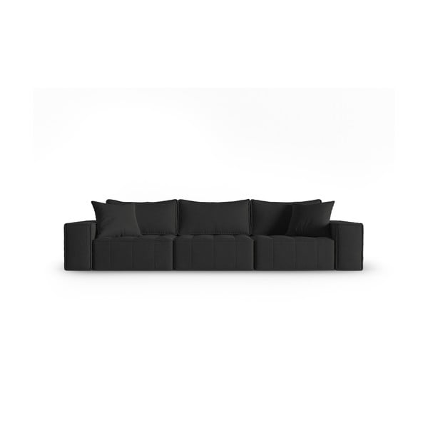 Czarna sofa 292 cm Mike – Micadoni Home