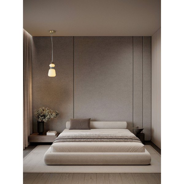 Biała/w kolorze złota metalowa lampa wisząca LED ze ściemniaczem z porcelanowym kloszem/ze szklanym kloszem ø 17 cm Palo – Nova Luce-image-2