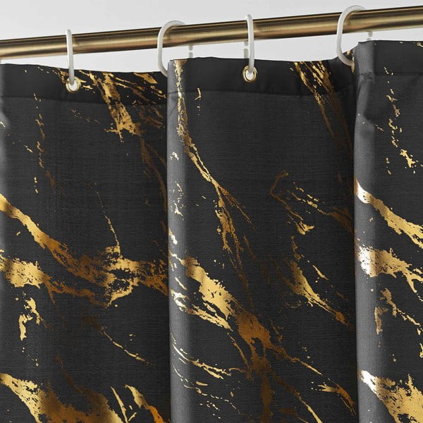 Zasłona prysznicowa 180x200 cm Aquamarbre – douceur d'intérieur-image-2