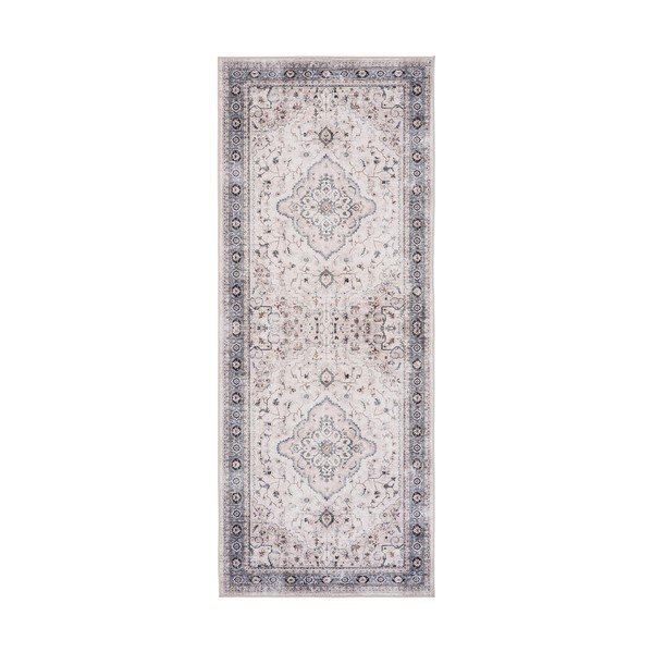 Beżowy/szaroniebieski chodnik 80x200 cm Havana – House Nordic