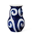 Niebieski kamionkowy ręcznie malowany wazon Tulle – Kähler Design