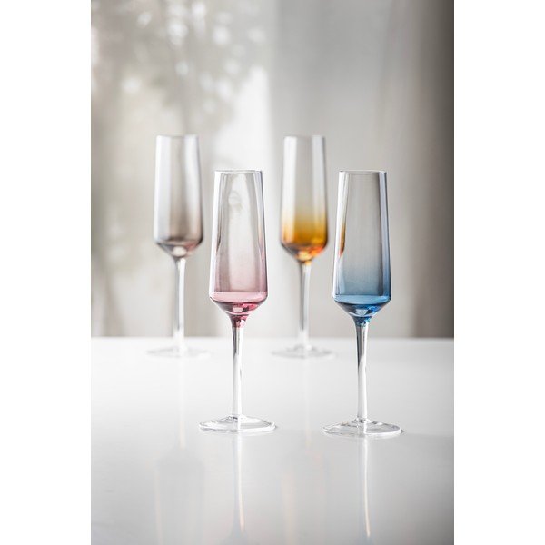 Kieliszki do szampana zestaw 4 szt. 240 ml Prism – Ladelle-image-1
