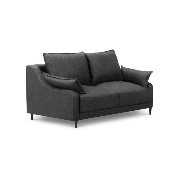 Ciemnoszara sofa Mazzini Sofas Ancolie, 150 cm-image-2