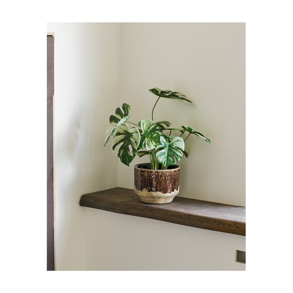 Sztuczny kwiat (wysokość 41 cm) Monstera – House Nordic-image-1