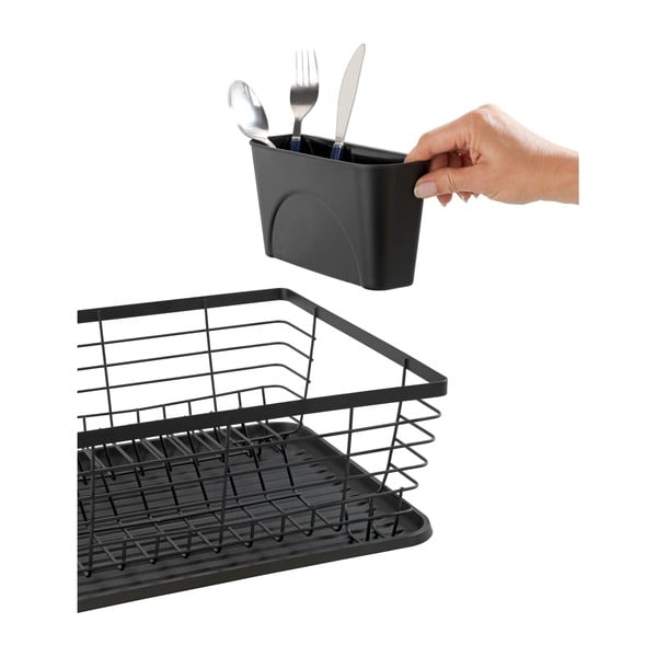 Czarny ociekacz do naczyń Wenko Drip-image-3