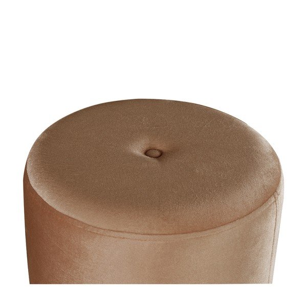 Brązowy puf JohnsonStyle Ellen Magic Velvet, ⌀ 40 cm-image-2
