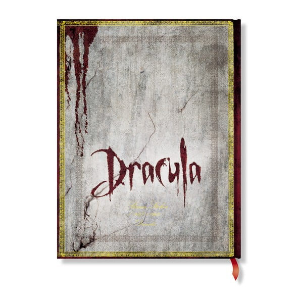 Notes w twardej oprawie Paperblanks Dracula, 18 x 23 cm