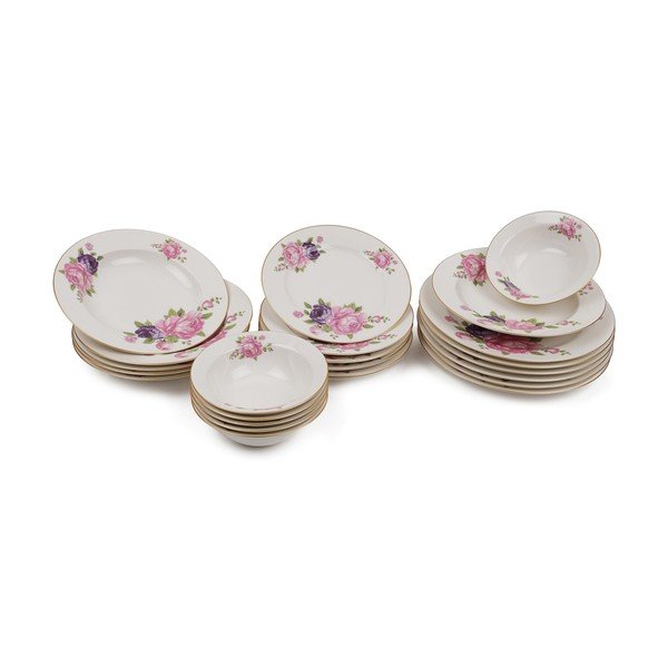 24-częściowy zestaw naczyń porcelanowych Summer-image-2
