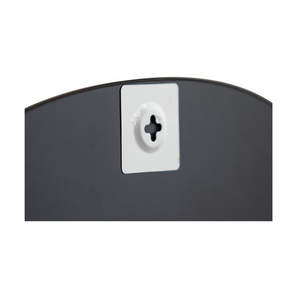 Lustro z czarną ramą WOOOD Philou, 60x55 cm-image-1