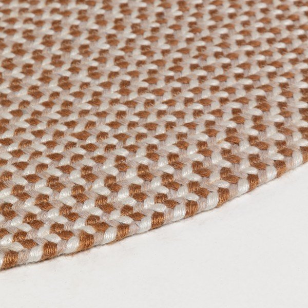 Beżowy dywan z tworzywa sztucznego z recyklingu Kave Home Rodhe, ø 150 cm-image-3