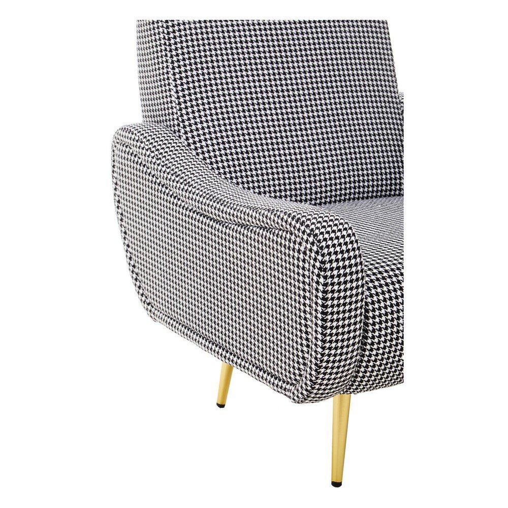 Czarno-biały fotel Holli – Premier Housewares (zdjęcie 10)