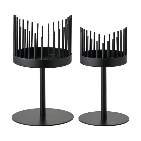 Metalowe świeczniki zestaw 2 szt. Amara – House Nordic